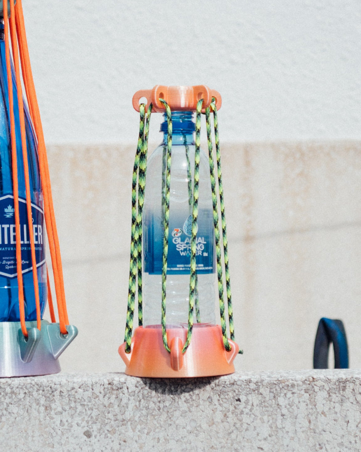 (2025)Carvase 2 Plastic bottle vase(Orange) mini