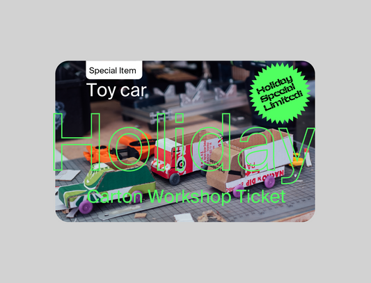 2024 Dec.[Holiday] Workshop Ticket Special Item "Toy car"